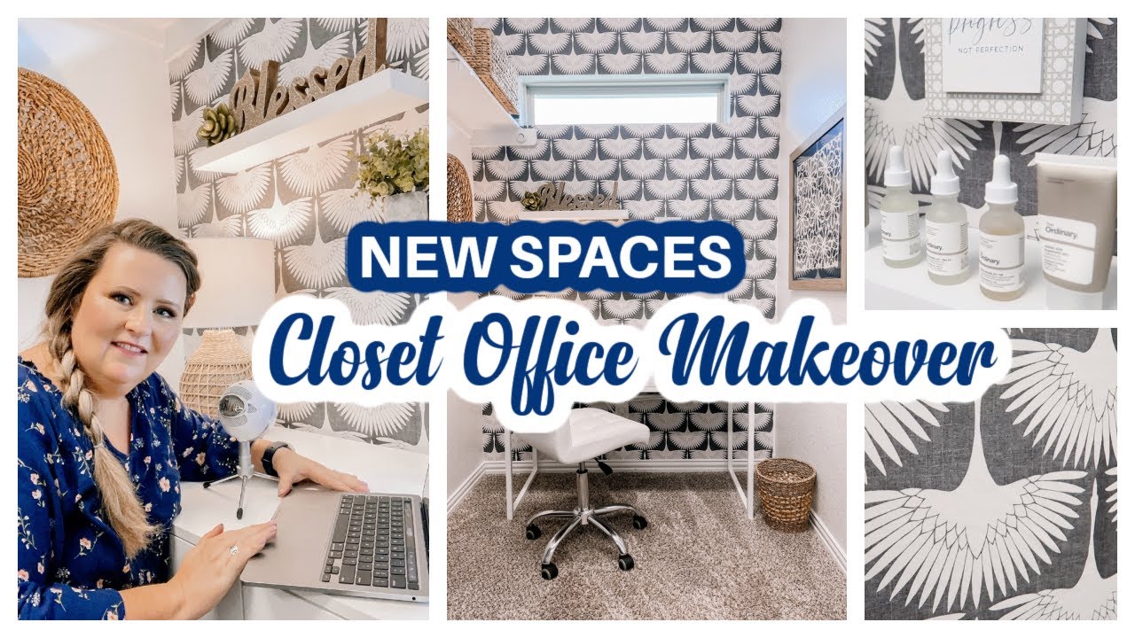 Transforming My Tiny Closet Into A Dream Office