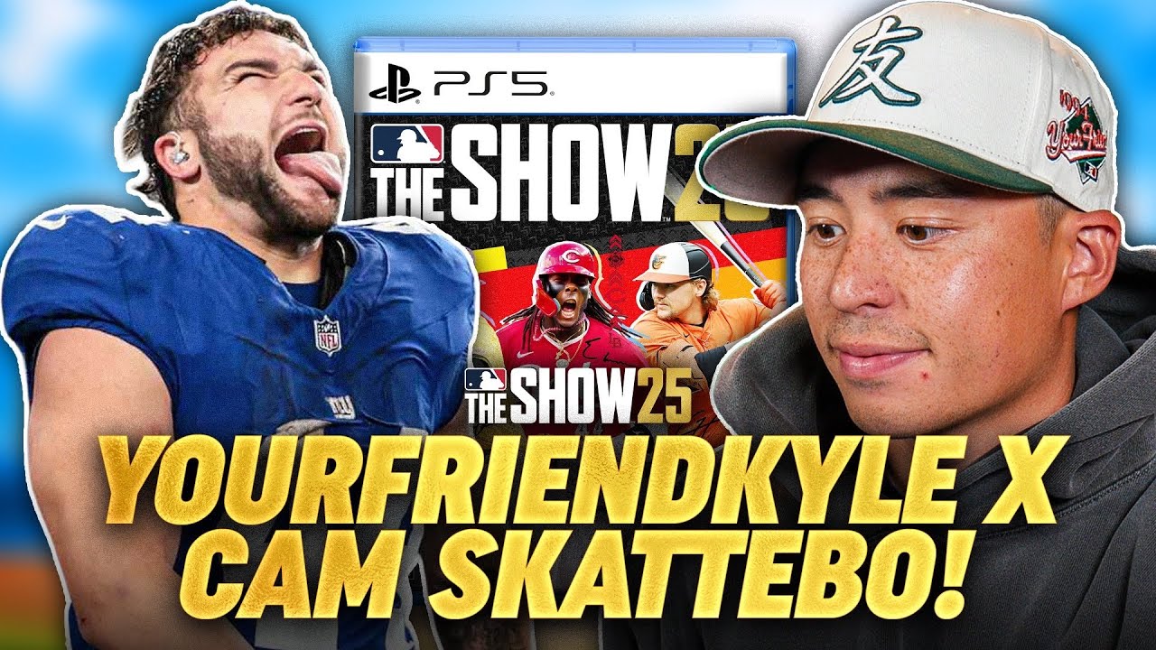 Я играл в MLB The Show с Кэмом Скаттебо!