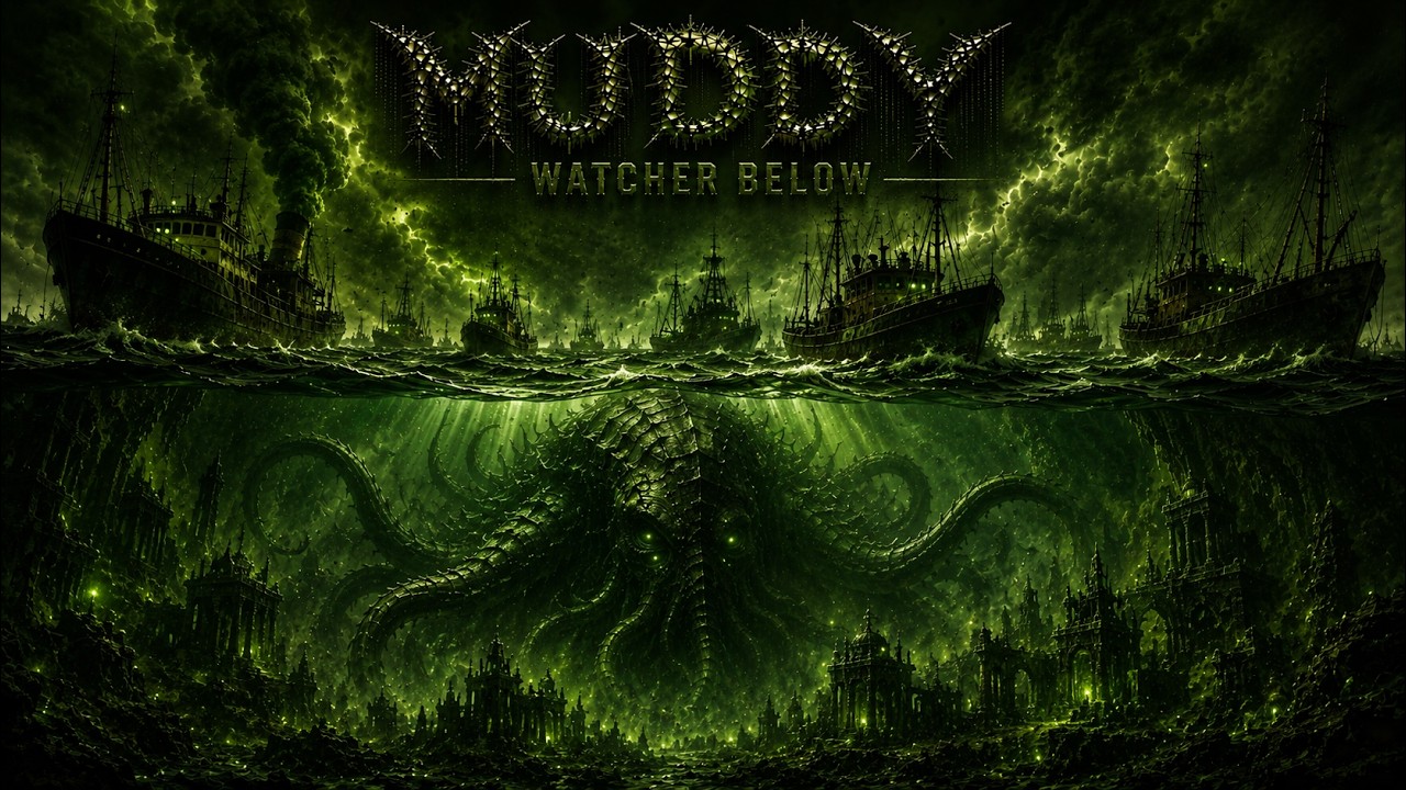 MUDDY &ndash; Watcher Below (Official Music Video) | Epic Heavy Metal | Cosmic Horror Metal