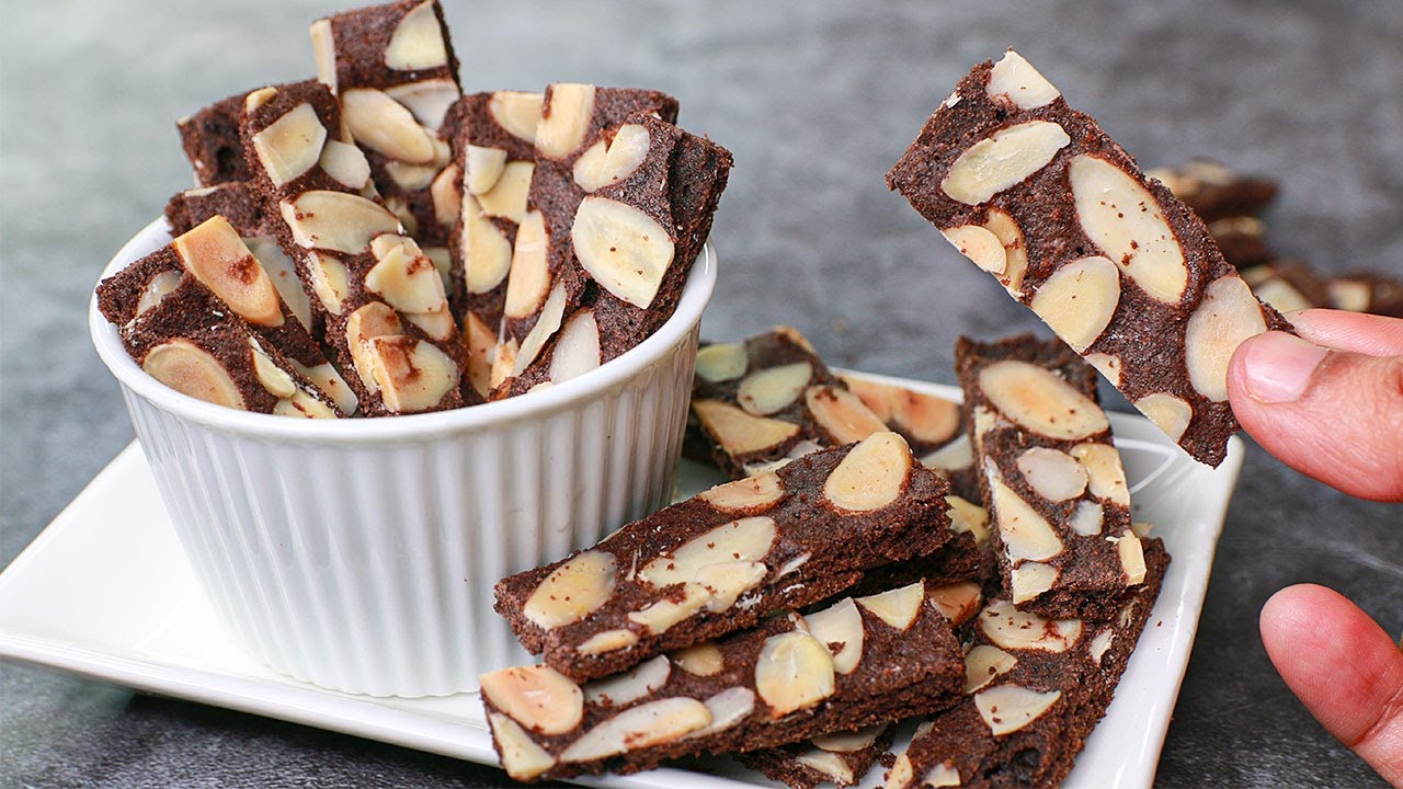 Brownie Crackers Recipe | Brownie Brittle | Eggless & Without Oven | Yummy | Brownie Stick Recipe