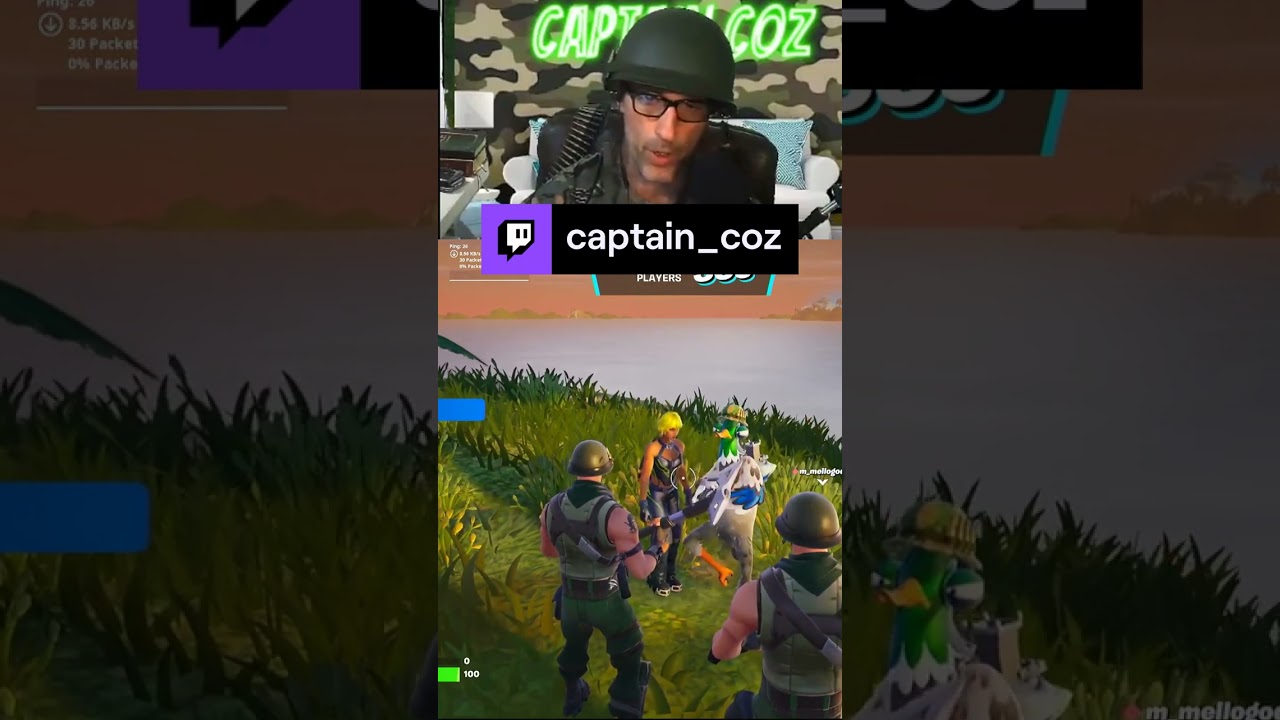 Who's Your Friend? | captain_coz on #Twitch #fortnite #fortniteclips #fortnitebattleroyal
