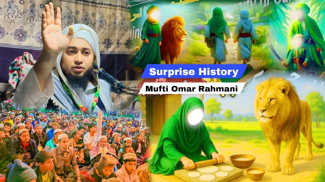 Surprise History more interesting video Mufti Omar Rahmani Waz, Ro Multi Academy, Waz 