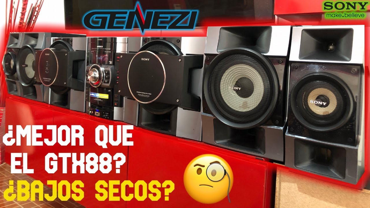 ‼️Sony Genezi MHC-GTX888‼️🔊 ¿Un paso hacia atrás? 🧐 (REVIEW + PRUEBA DE SONIDO)