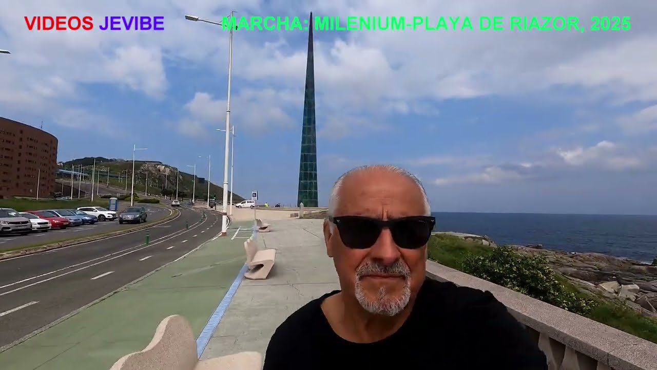 PONTE EN MARCHA: HOY DESDE EL MILENIUM-PLAYA DE RIAZOR, 2025#VIDEOSJEVIBE