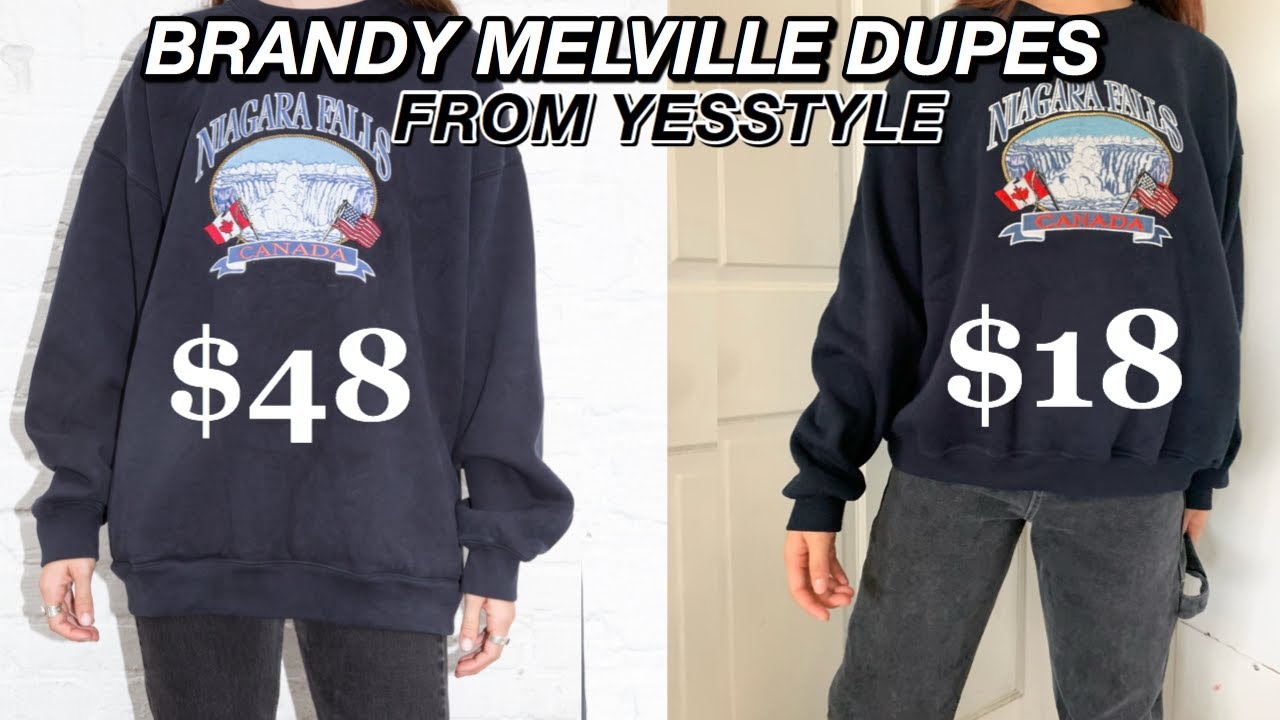 affordable brandy melville dupes from yesstyle!