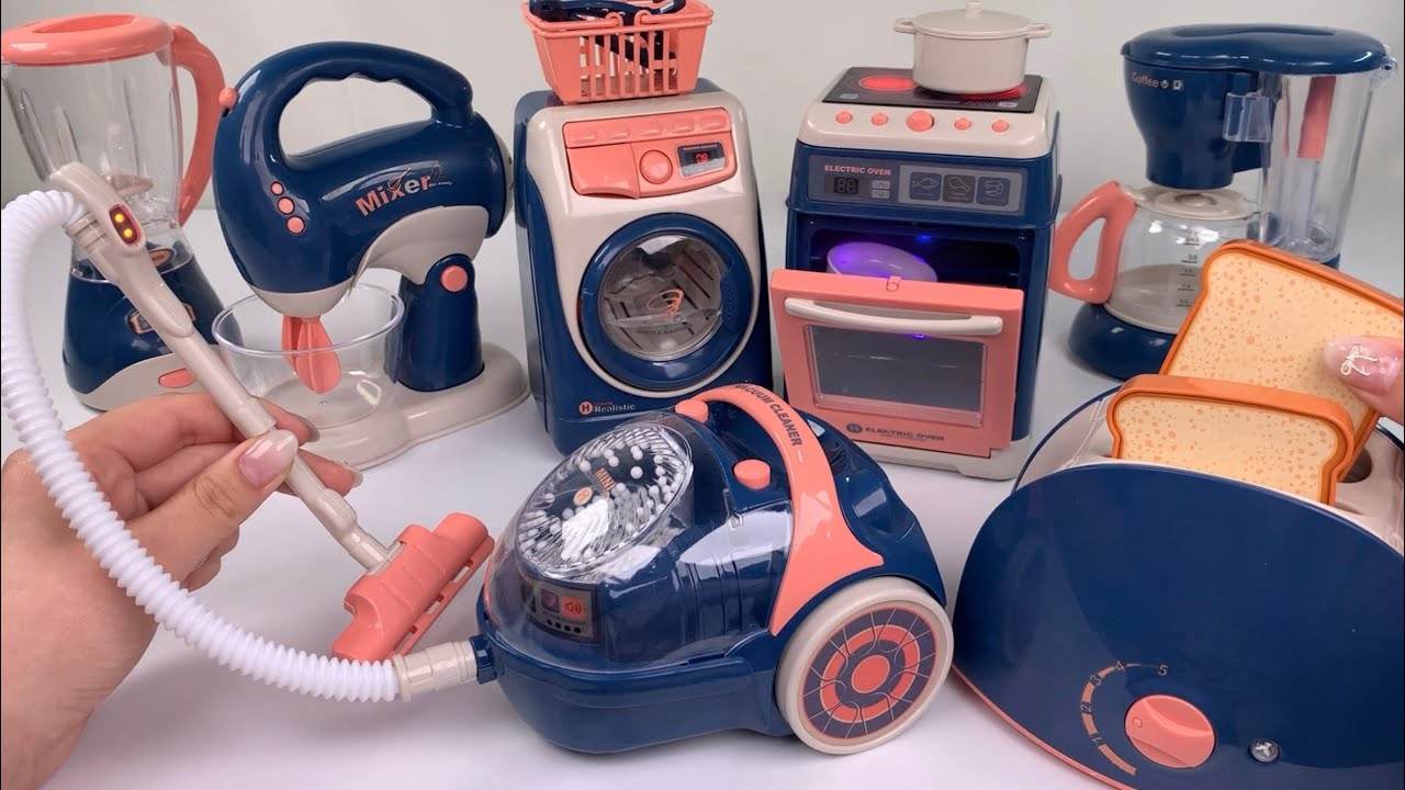 [🐰toy asmr🐰] Automatic Kitchen Appliance Playset ASMR Satisfying with Unboxing No Talking Review Toy