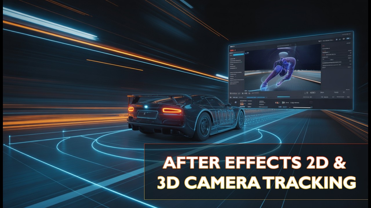 Урок по отслеживанию движения в After Effects | 2D-отслеживание и 3D-отслеживание камеры в After ...