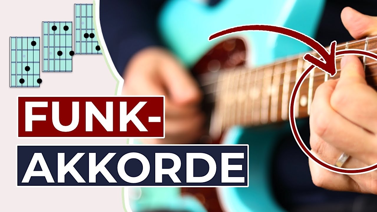 FUNK GITARRENAKKORDE | Funk-Gitarre spielen wie die PROFIS!