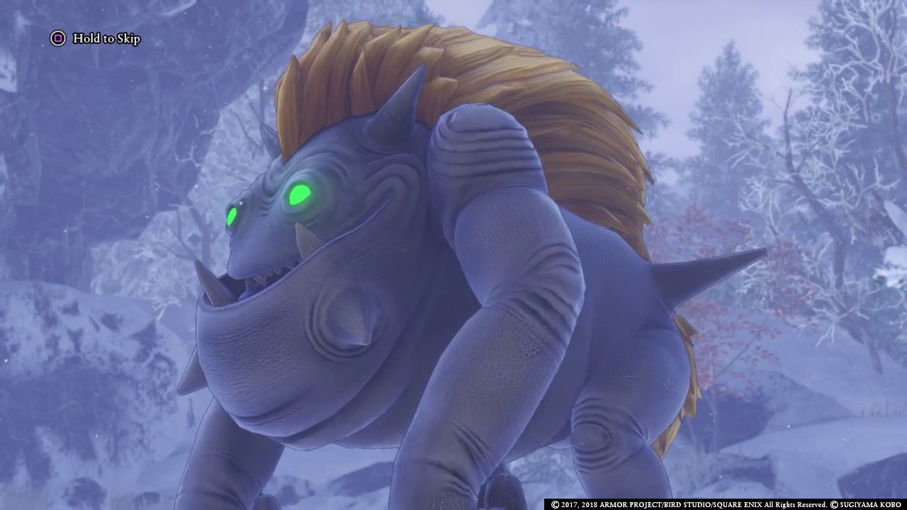 DRAGON QUEST XI - Malicious Jõrmun Boss Fight (Post Game)