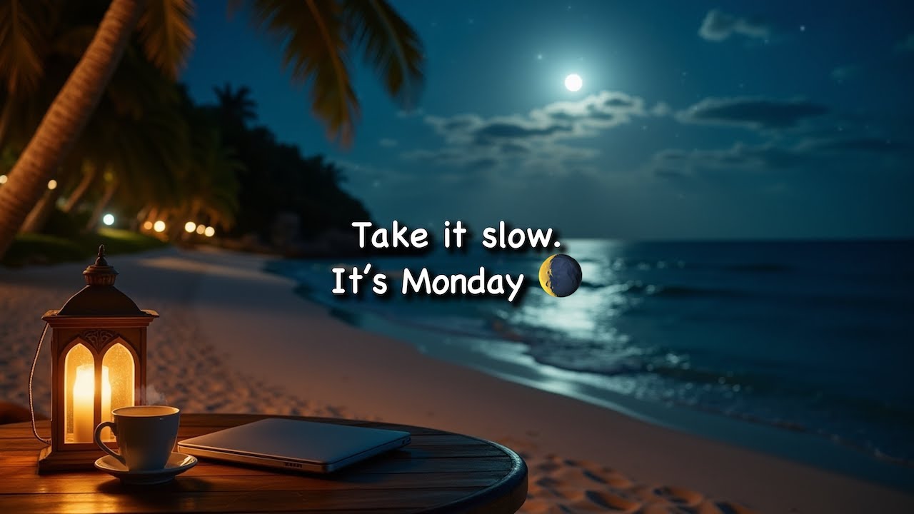 Ease Into the Week 🌘 | Hawaiian Lofi for a Soft Monday Start