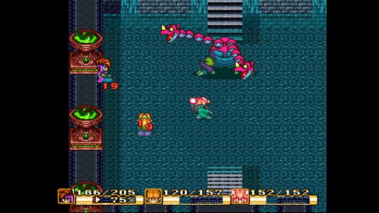 [SNES] Secret of Mana Walkthrough [10] - Restoring the Stolen Water Seed