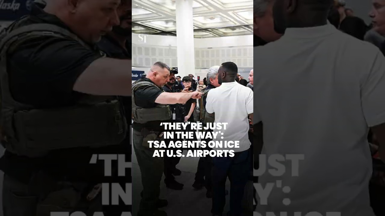 TSA on ICE agents at US airports: &lsquo;They're just in the way'