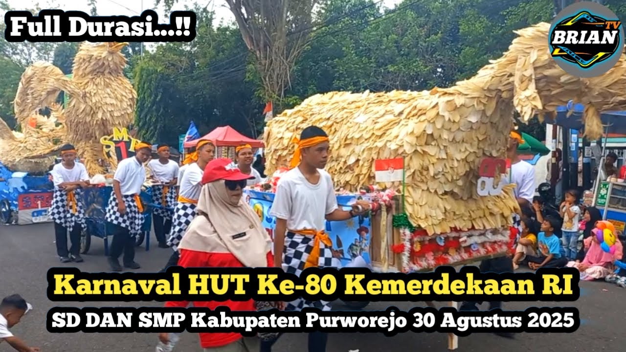 Karnaval HUT RI SD-SMP Kabupaten Purworejo 2025