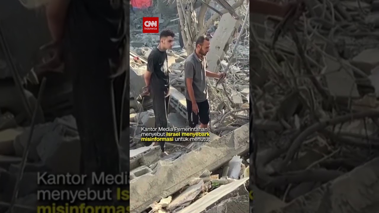 Penampakan Terbaru Serangan Israel di Gaza