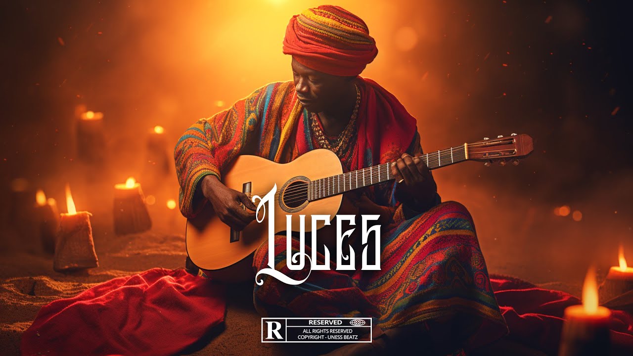 Latin Beat - "LUCES" | Spanish Afro guitar type beat | Dancehall Instrumental 2023