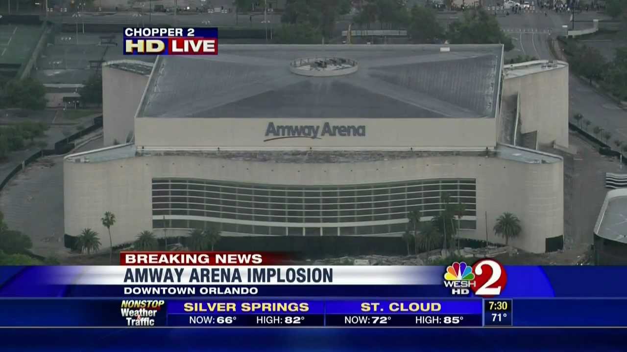 Amway Arena Implosion
