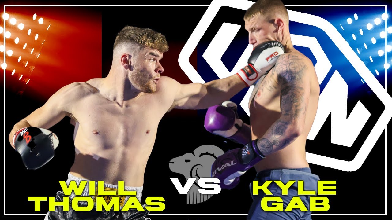 Will Thomas vs Kyle Gab  BOXING UFN WELSH  TITLE