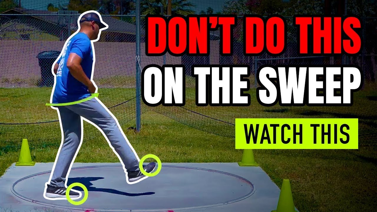 DISTANCE KILLER! Why Doing this on the sweep is Gonna cost you | Shot Put & Discus How To Tips
