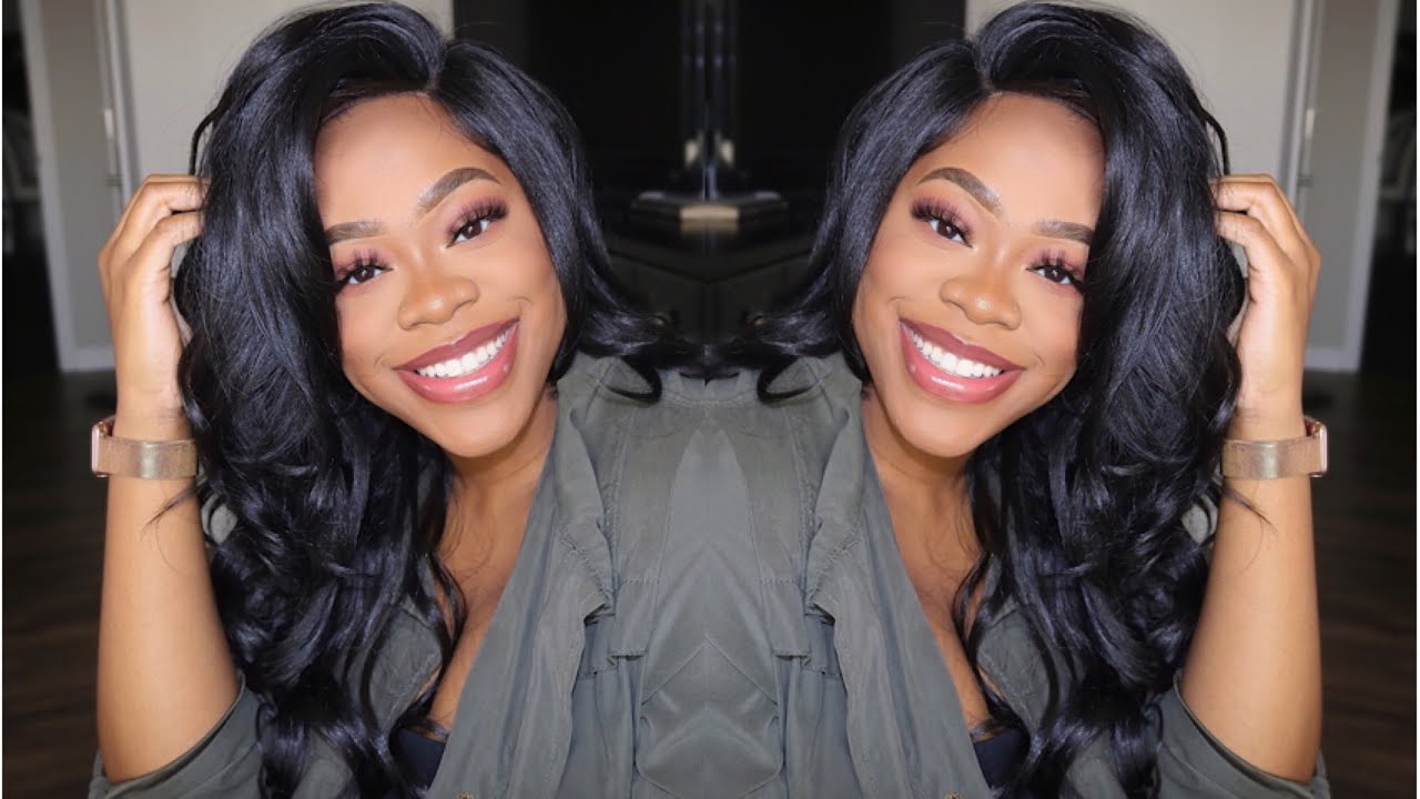 Royal Sis Synthetic Hair Lace Front Wig Hand-Tied Full Circle Moon Part Wig BYD MP-LACE H Fab