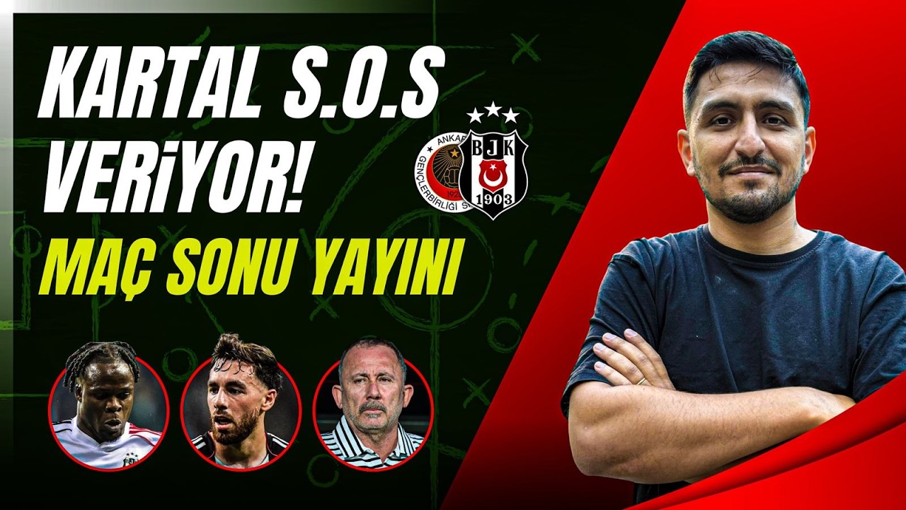 Beşiktaş Kötü Başladı İyi Bitirdi! Gençlerbirliği-Beşiktaş Maç Sonu Yayını