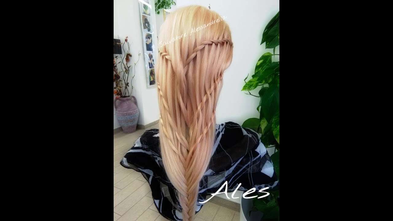 TUTORIAL Treccia a Cascata una mia esecuzione