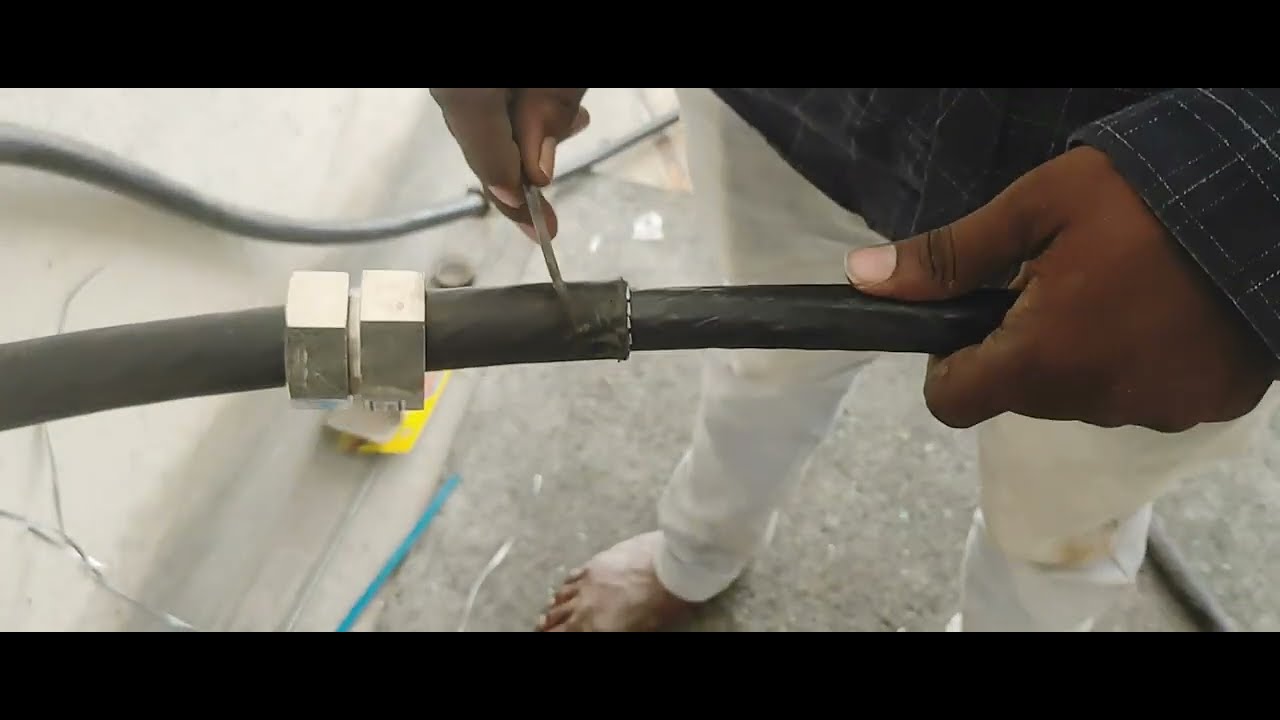 Double compression gland fixing explain tamil #viral #electrical #field#subscribe #global