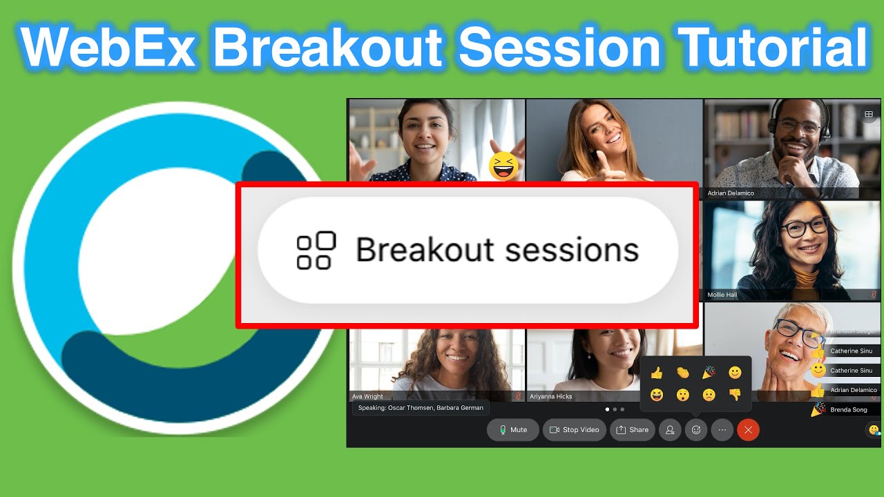Breakout Sessions in Webex Meeting Center