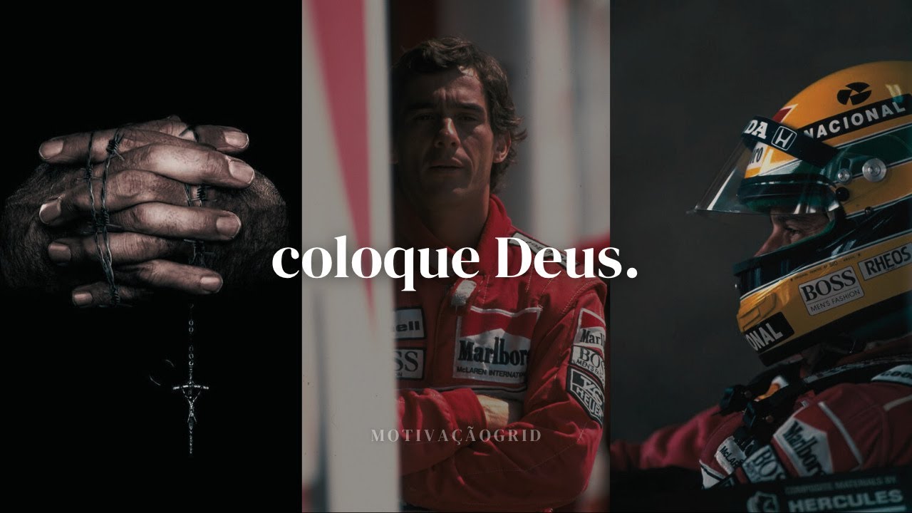 QUANDO TUDO DER ERRADO, COLOQUE DEUS | Ayrton Senna – Motivacional 2025
