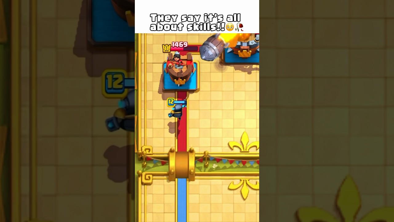 It&rsquo;s all about skills 🫩 || #clashroyale