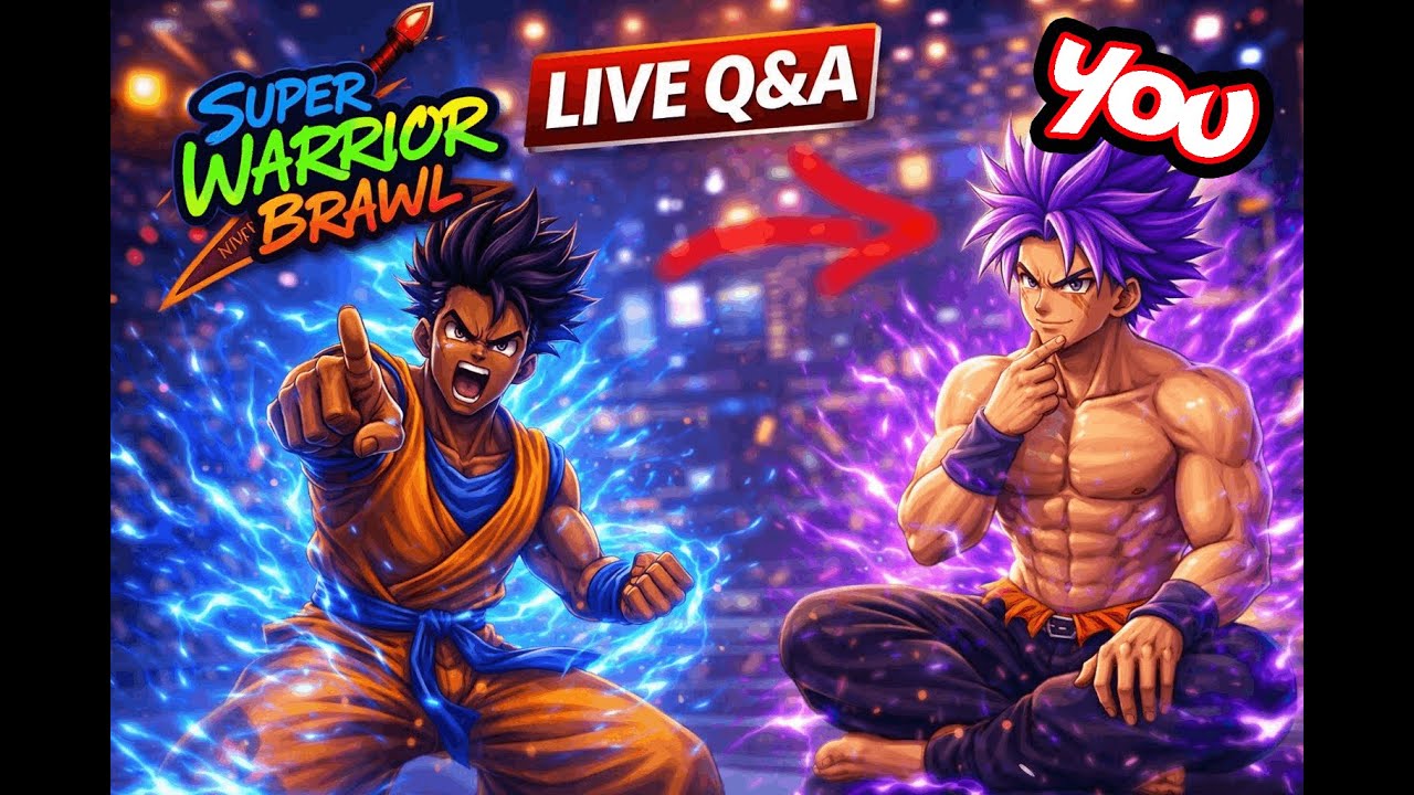 Episode 13 LIVE - Super Warrior Brawl Q&A