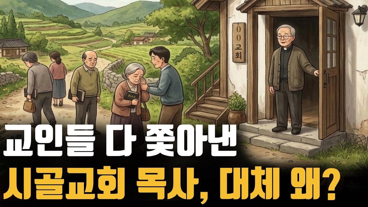 다음주부터 나오지 마세요. 시골목사는 왜 멀쩡한 교인들을 다 내보냈을까?