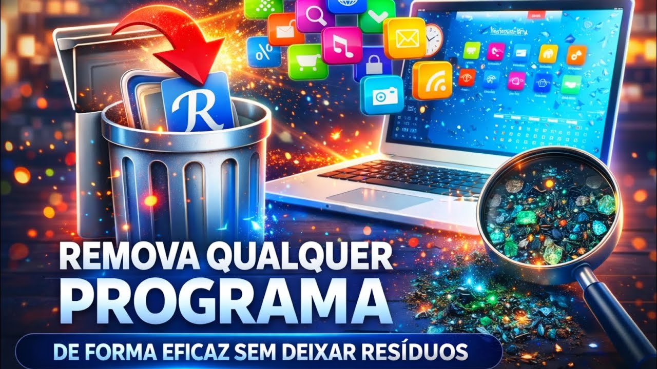 Ninguém Te Conta Isso! Remova QUALQUER Programa do PC Sem Deixar Resíduos