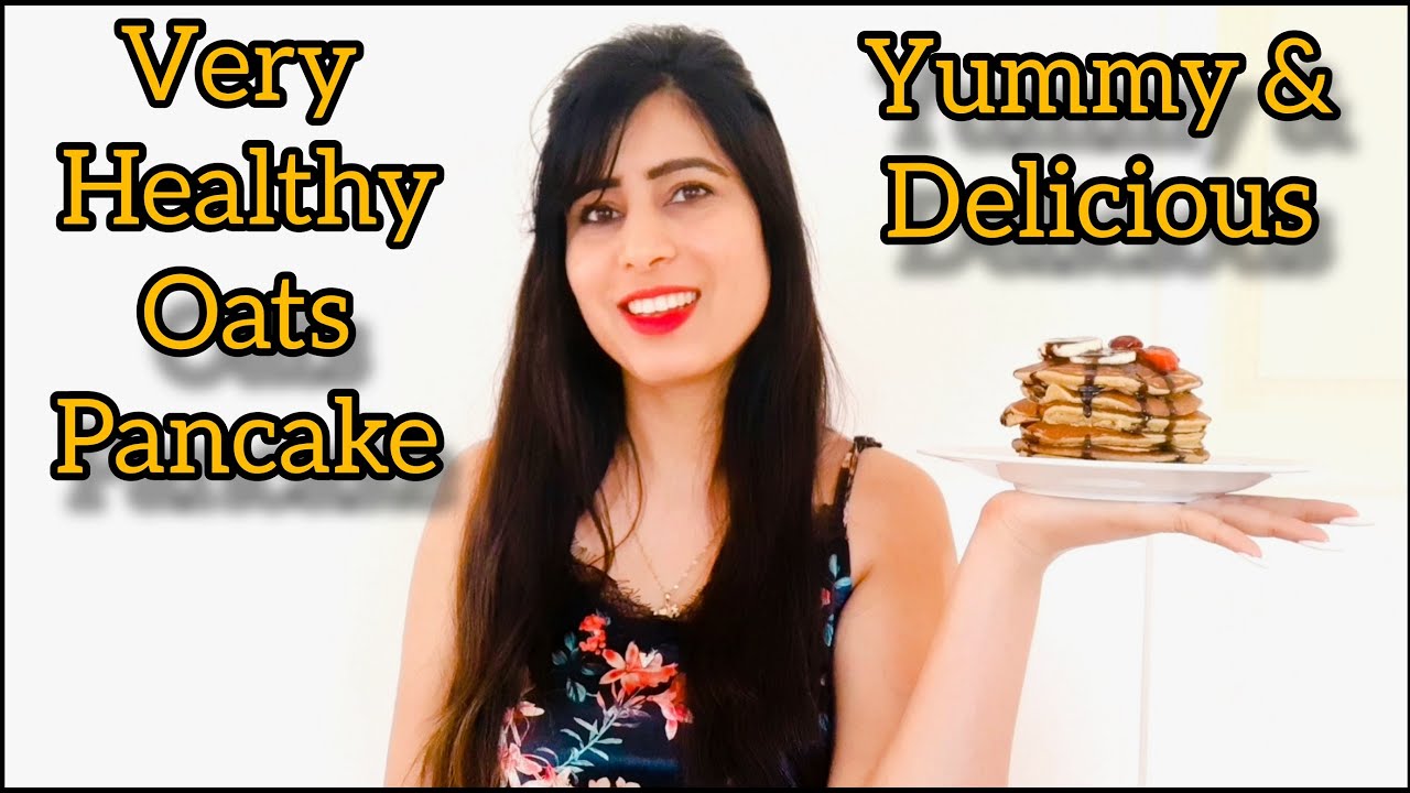 How To Make Fluffy Oatmeal Banana Pancake | Quick breakfast Recipe | No Sugar, No Maida