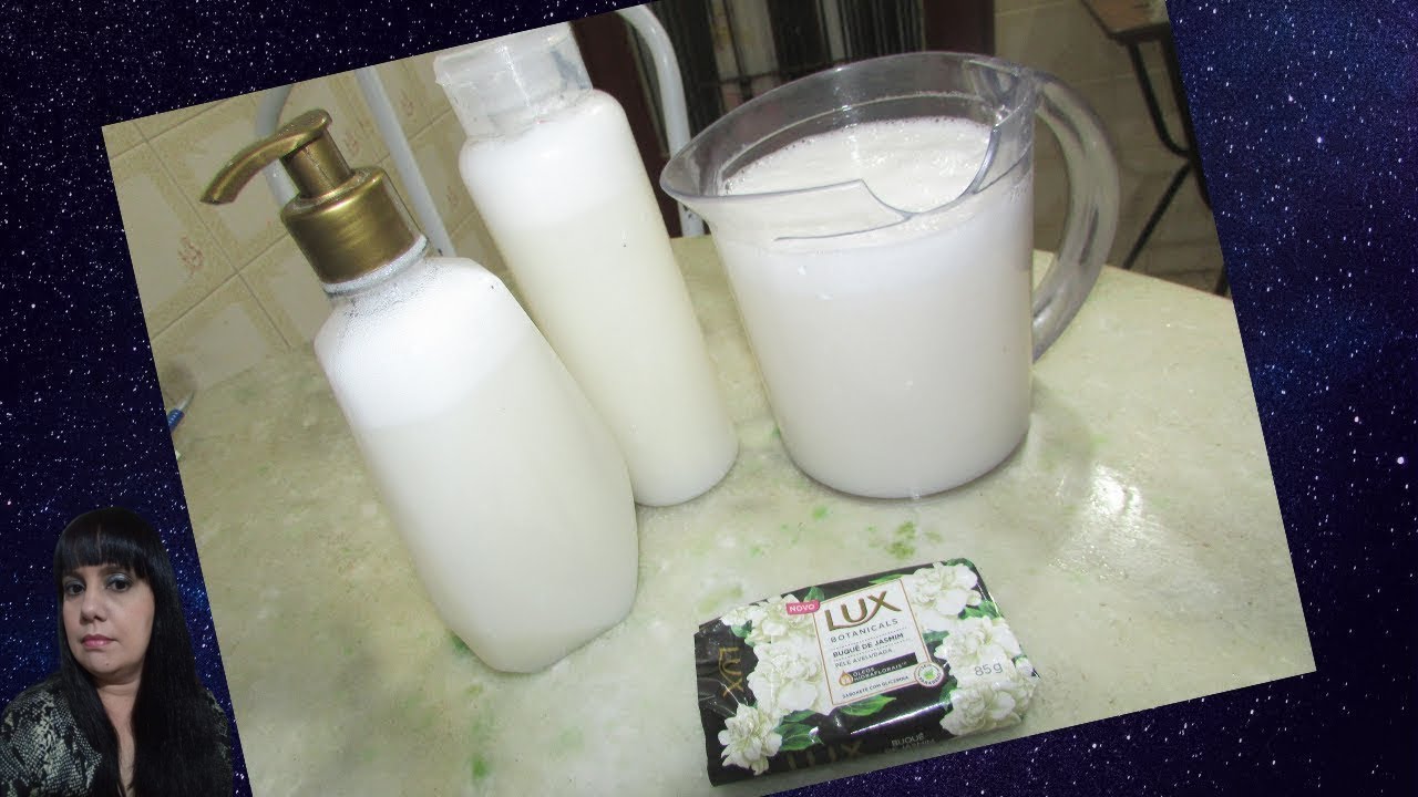Como fazer 2 litros de sabonete liquido com apenas 1 sabonete @BlogdaFA