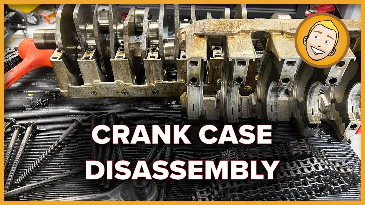 Porsche Cayman S 987 ENGINE TEAR DOWN (Part 6) - Crank Case