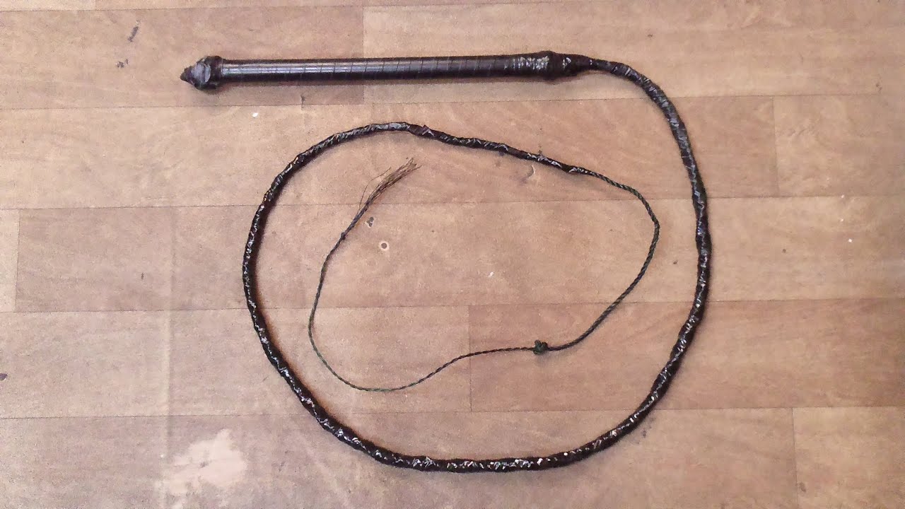 How To Make Your Own Bullwhip DIY Tutorial