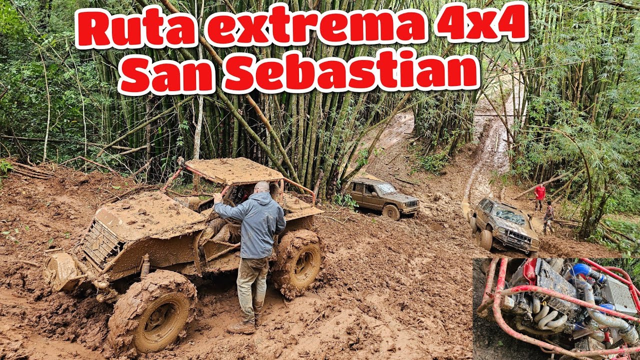 Extreme off-road 4x4 route in San Sebastian del Pepino 🇵🇷 Where we are, you won't see us! 