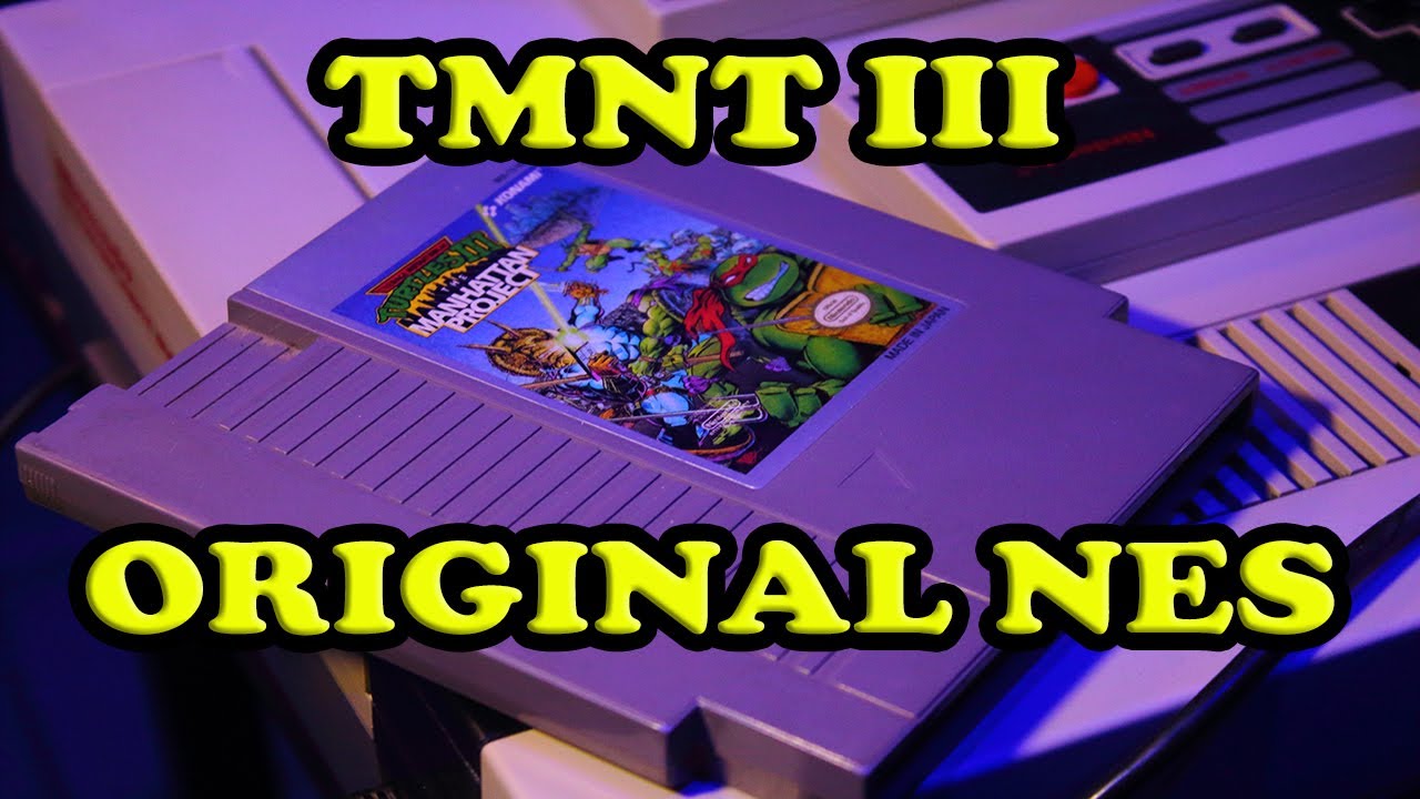 Tortugas ninja 3 hardware original