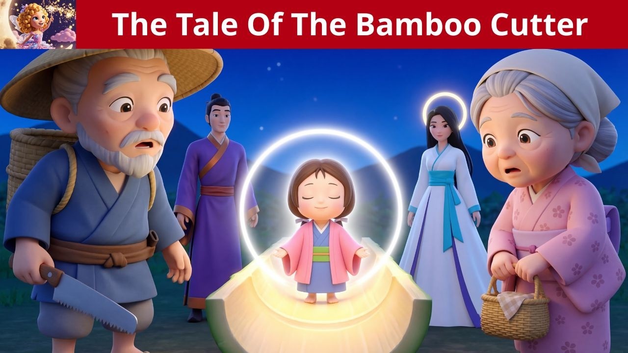 The Tale of the Bamboo Cutter in English | The Tragic Truth Behind Her Departure @KindWorldTales