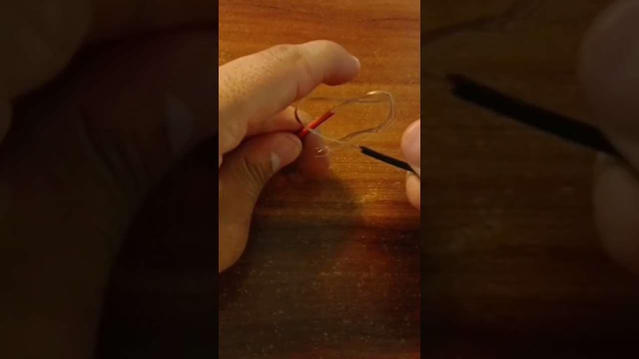 Need to solder wires? Watch the full tutorial on my channel . #solder #solderingtip #solderingtools