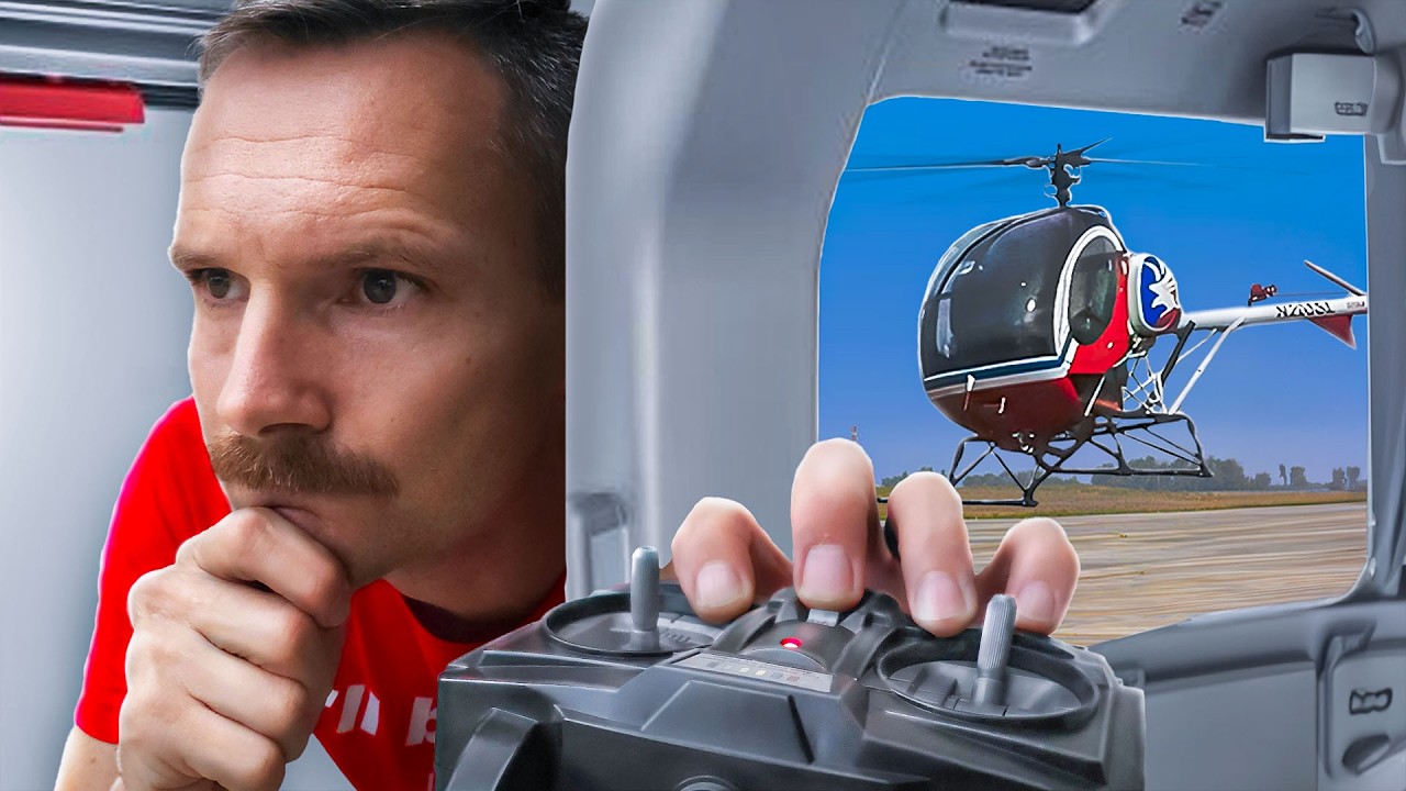 Real Helicopter VS RC Helicopter