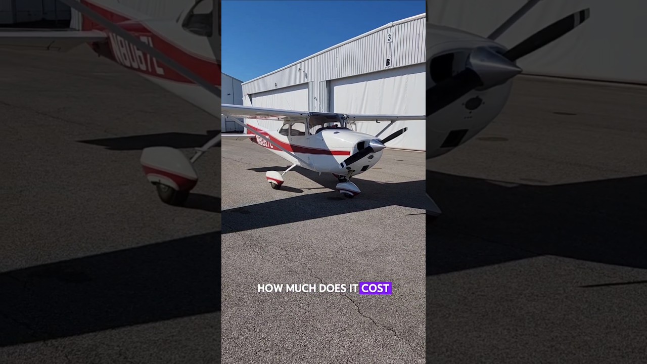 Cessna 172 Cost of Ownership #cessna #flying #aviation 💲💸💰