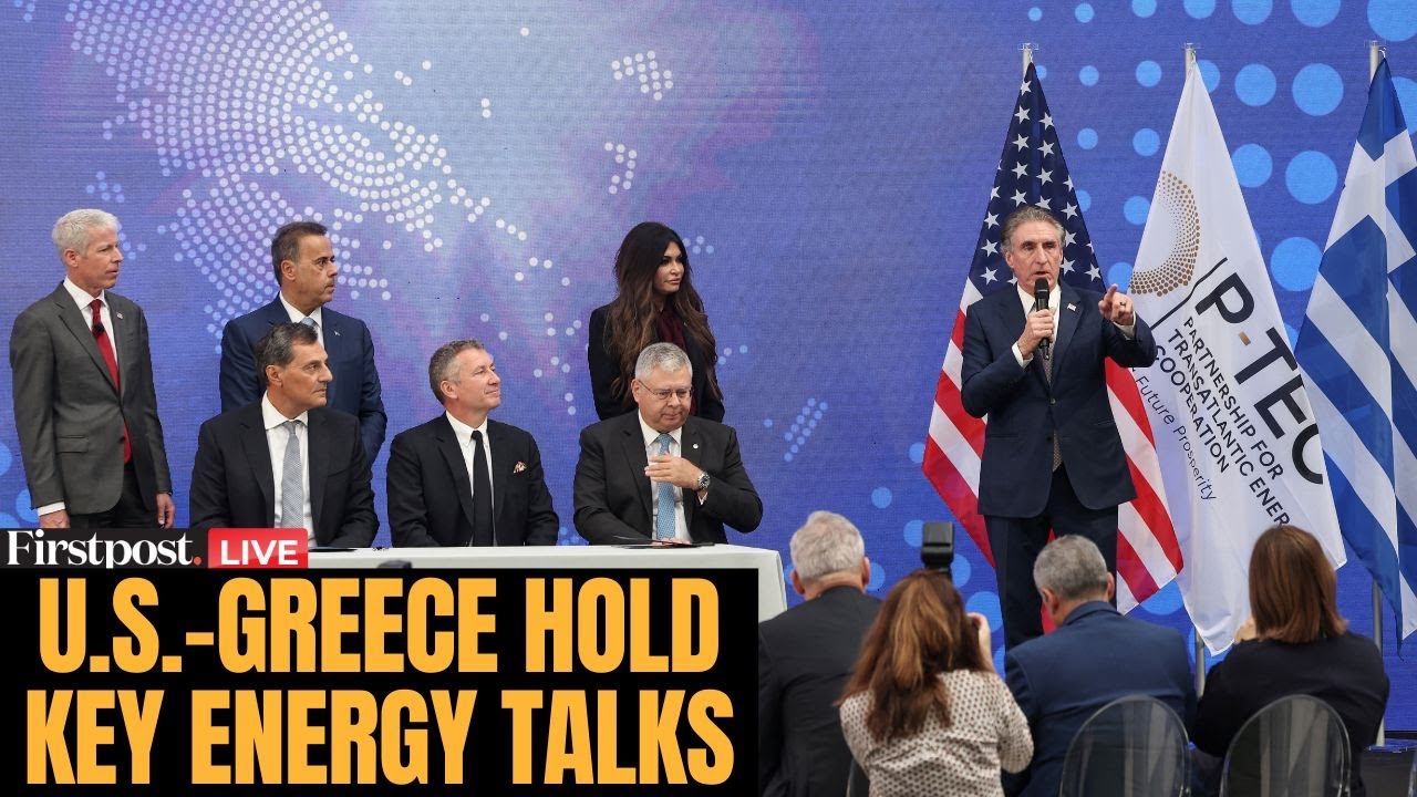 LIVE: US&ndash;Greece Energy Cooperation Meet on Security, Infrastructure & Investments | N18G