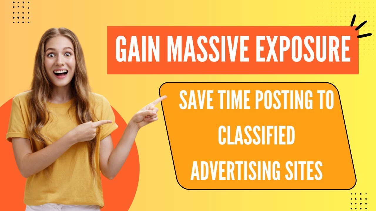 Classified Advertising Sites &ndash; Post To 1000s At Once!
