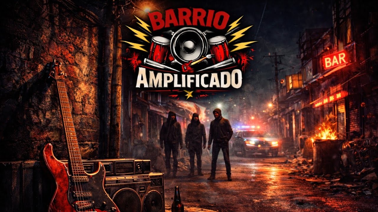 🔥 La Calle No Perdona – Barrio Amplificado | Cumbia Rock con Mensaje