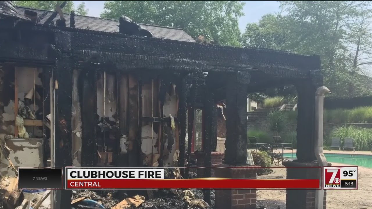 Fire destroys pool clubhouse at Summit of Cross Creek Apartments in Central