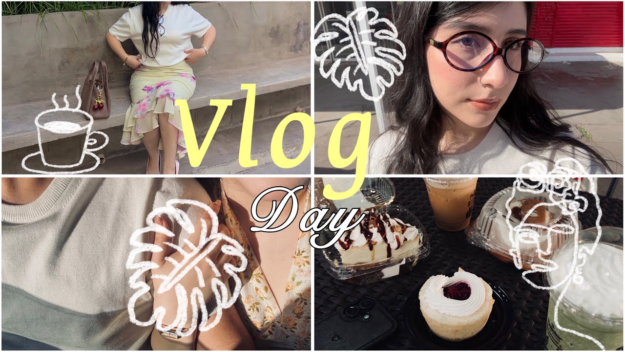 Día de vlogcito 💛✨🍸 + cafecito con mi novio 