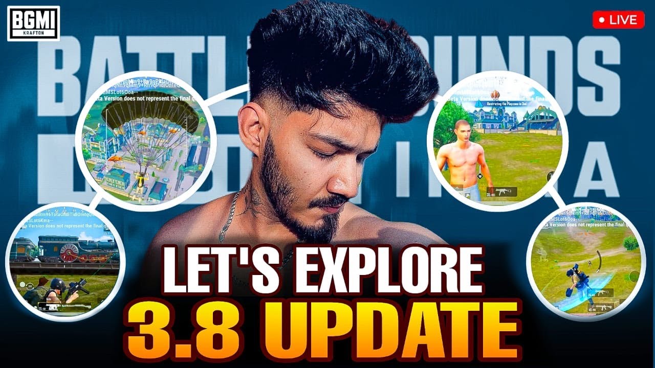 INSANE UPDATE 3.8🔥 #bgminewupdate  #bgmi3.8 #mrrohitislivebgmi