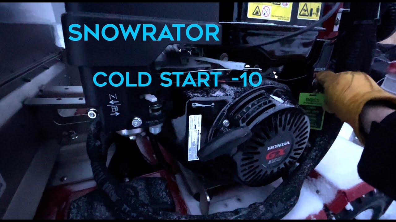 Boss Snowrator Cold Start (-10)