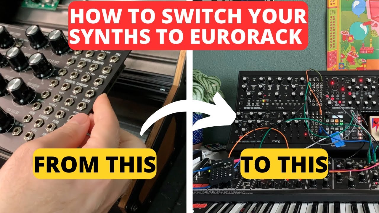 Installing Eurorack Mountable Synths